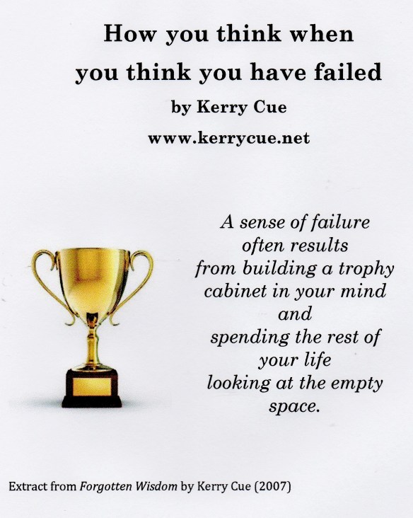 Kerry Cue Failure Quote